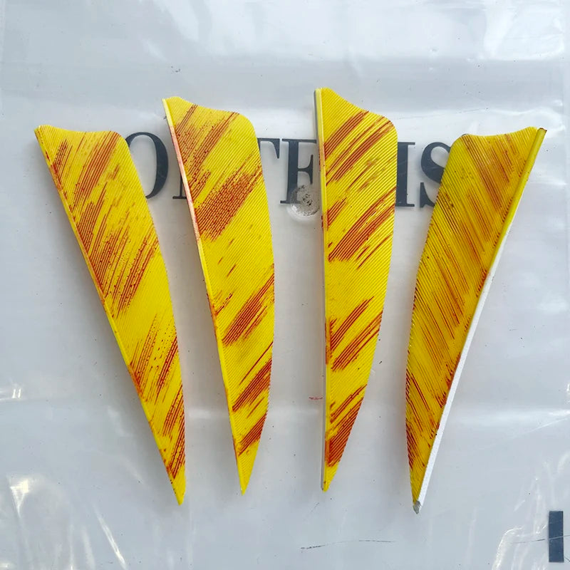 50Pcs 3inch Camo Shield Arrow Fletching Turkey Feathers DIY Accessories Hunting Shooting