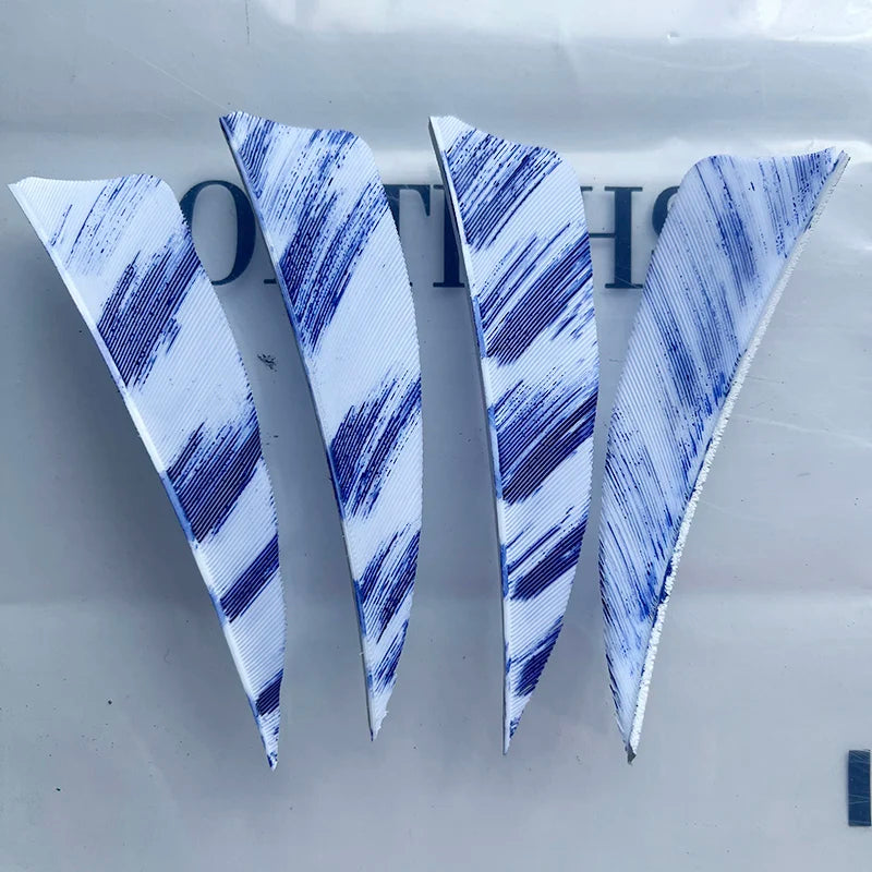 50Pcs 3inch Camo Shield Arrow Fletching Turkey Feathers DIY Accessories Hunting Shooting