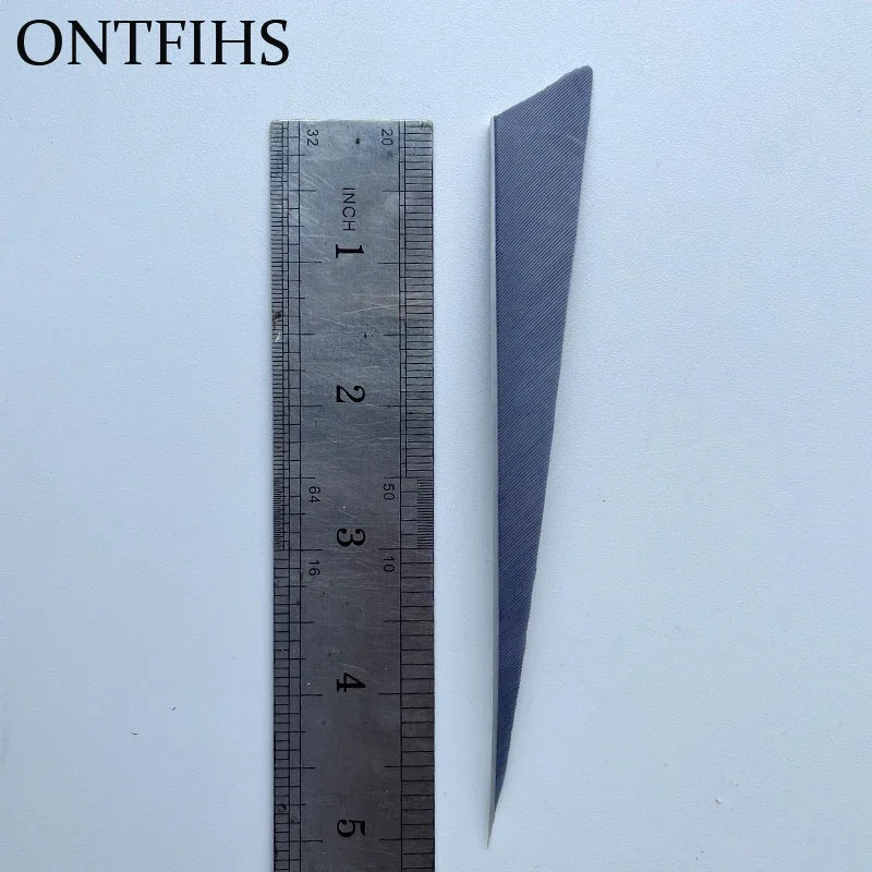 50Pcs Turkey Threaten Feather Arrow Bow Wooden Tail Primitive Feather Arrows War Feather