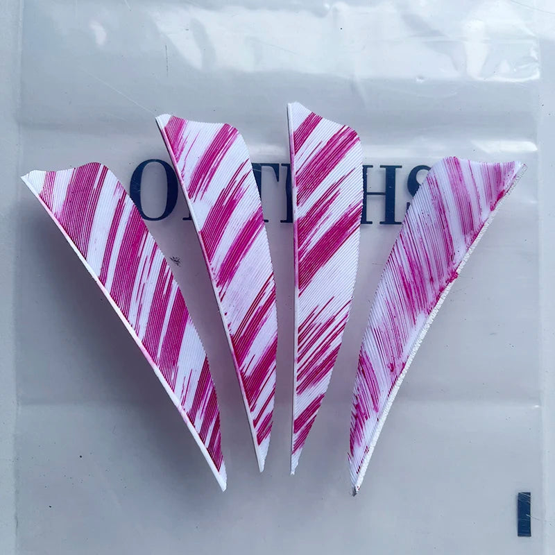 50Pcs 3inch Camo Shield Arrow Fletching Turkey Feathers DIY Accessories Hunting Shooting
