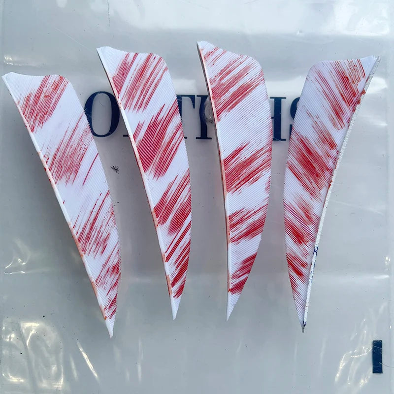50Pcs 3inch Camo Shield Arrow Fletching Turkey Feathers DIY Accessories Hunting Shooting