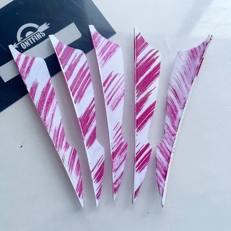 50Pcs 4" Stings Camo Arrow Feathers Archery Fletches Fletchings For Bow Arrow DIY Hunting Shooting Accessorises