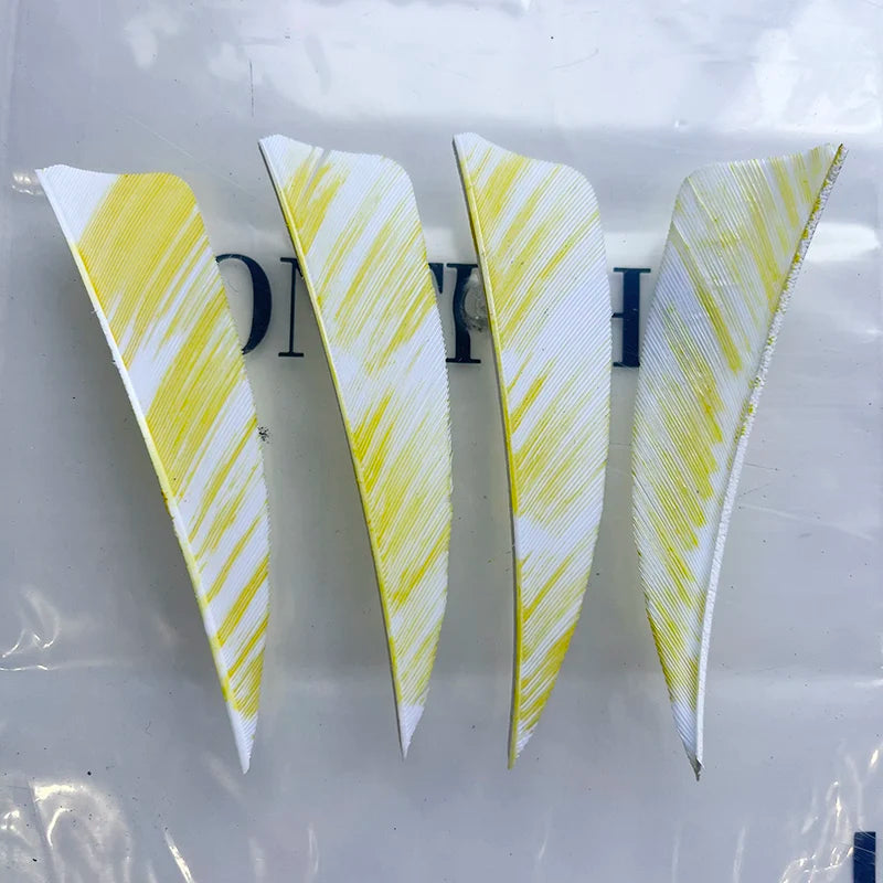 50Pcs 3inch Camo Shield Arrow Fletching Turkey Feathers DIY Accessories Hunting Shooting