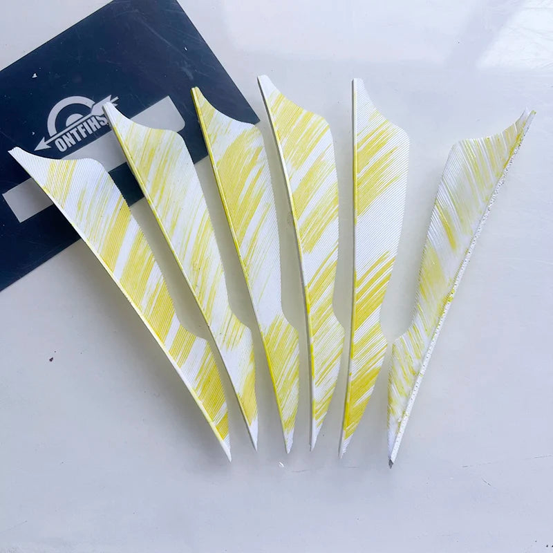50Pcs 4" Stings Camo Arrow Feathers Archery Fletches Fletchings For Bow Arrow DIY Hunting Shooting Accessorises