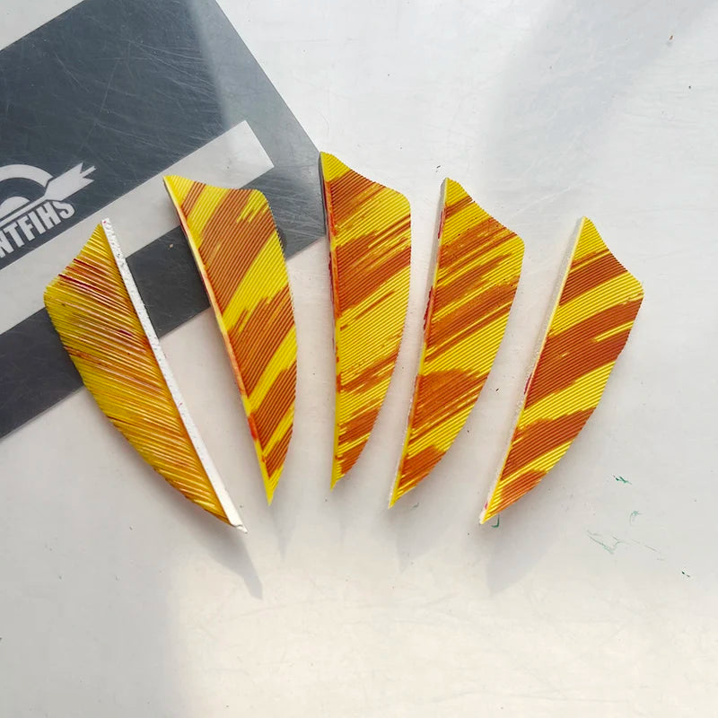 50Pcs 2inch Camo Shield Arrow Fletching Turkey Feathers DIY Accessories Hunting Shooting
