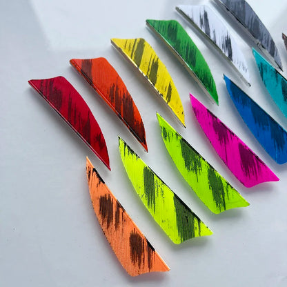 2 inch turkey feather arrow fletching