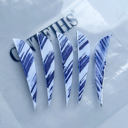 ONTFIHS 2.5 Inch Camo Paracolic – Turkey Feather Fletching