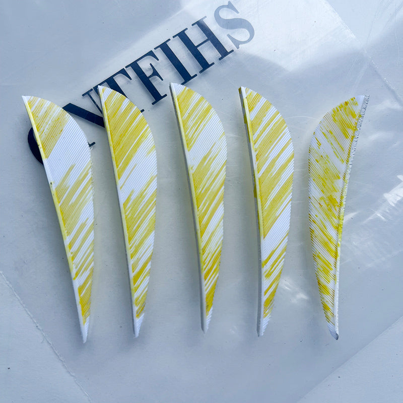 ONTFIHS 2.5 Inch Camo Paracolic – Turkey Feather Fletching