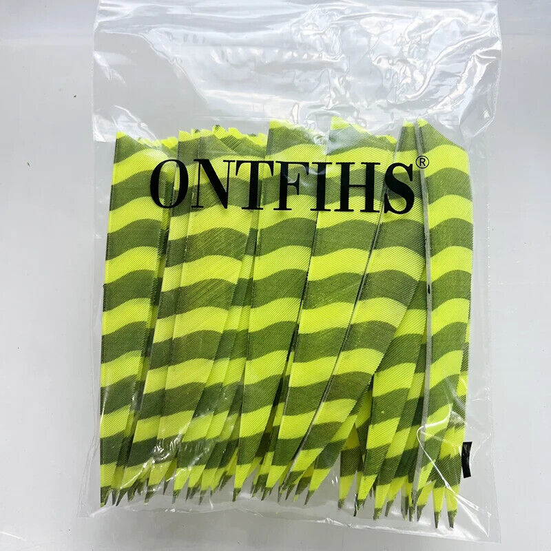 4 inch shield arrow feathers archery