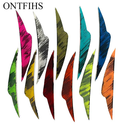 camo fangs arrow feathers for archery arrows