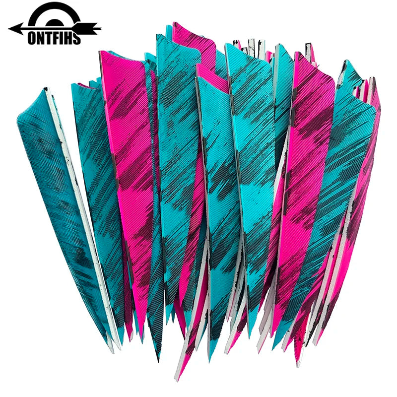 4 inch shield arrow feathers turkey feather fletching