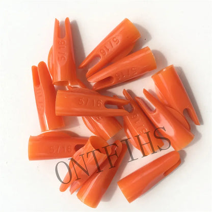 Premium Arrow Nocks 5/16" 11/32" – 100Pcs for Traditional Wood Arrows