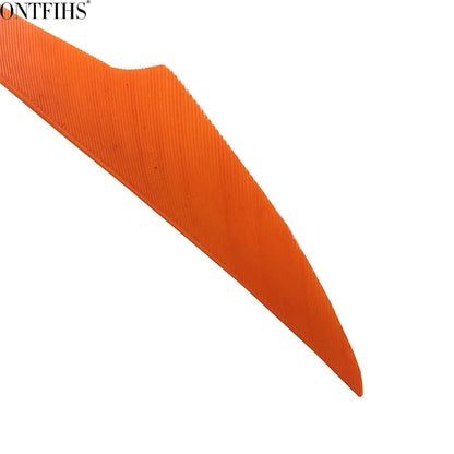 ONTFIHS 4" Solid Color King Arrow Feathers Fletchings