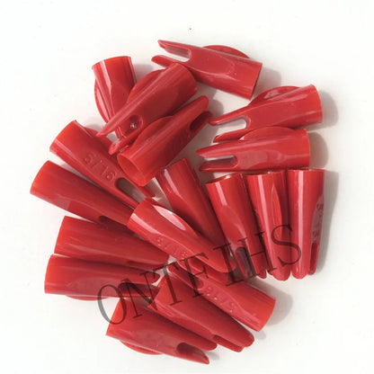 Premium Arrow Nocks 5/16" 11/32" – 100Pcs for Traditional Wood Arrows