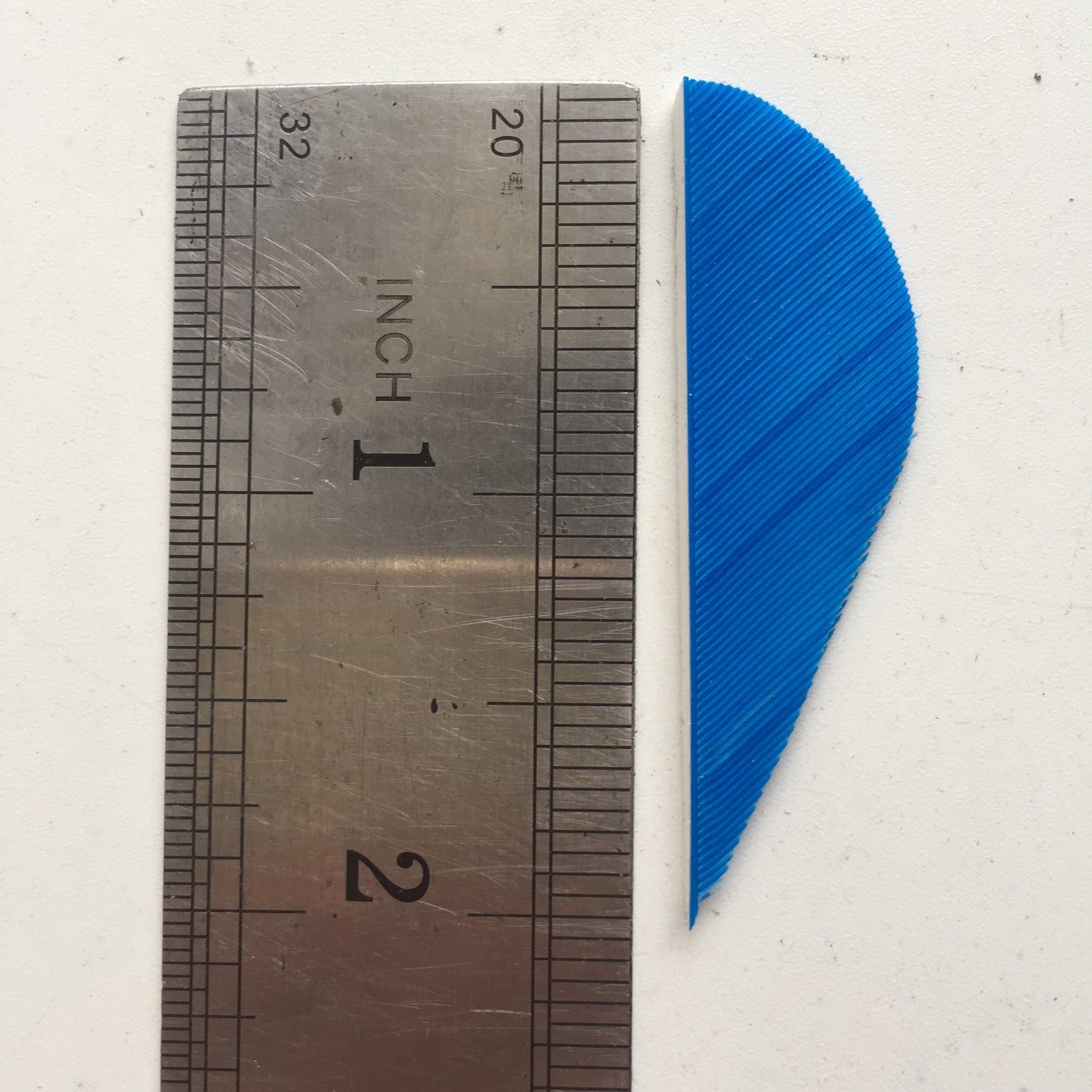 2 Inch Parabolic Turkey Feather Arrow Fletching – Solid Color Archery Feathers 50 Pack