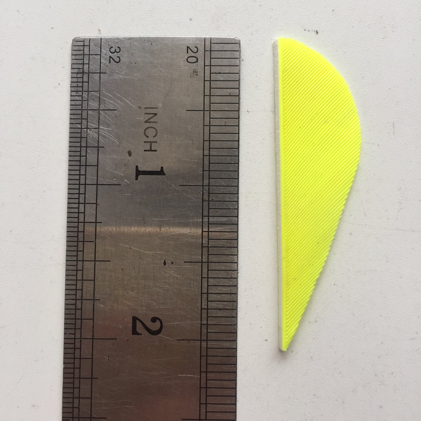 2 Inch Parabolic Turkey Feather Arrow Fletching – Solid Color Archery Feathers 50 Pack