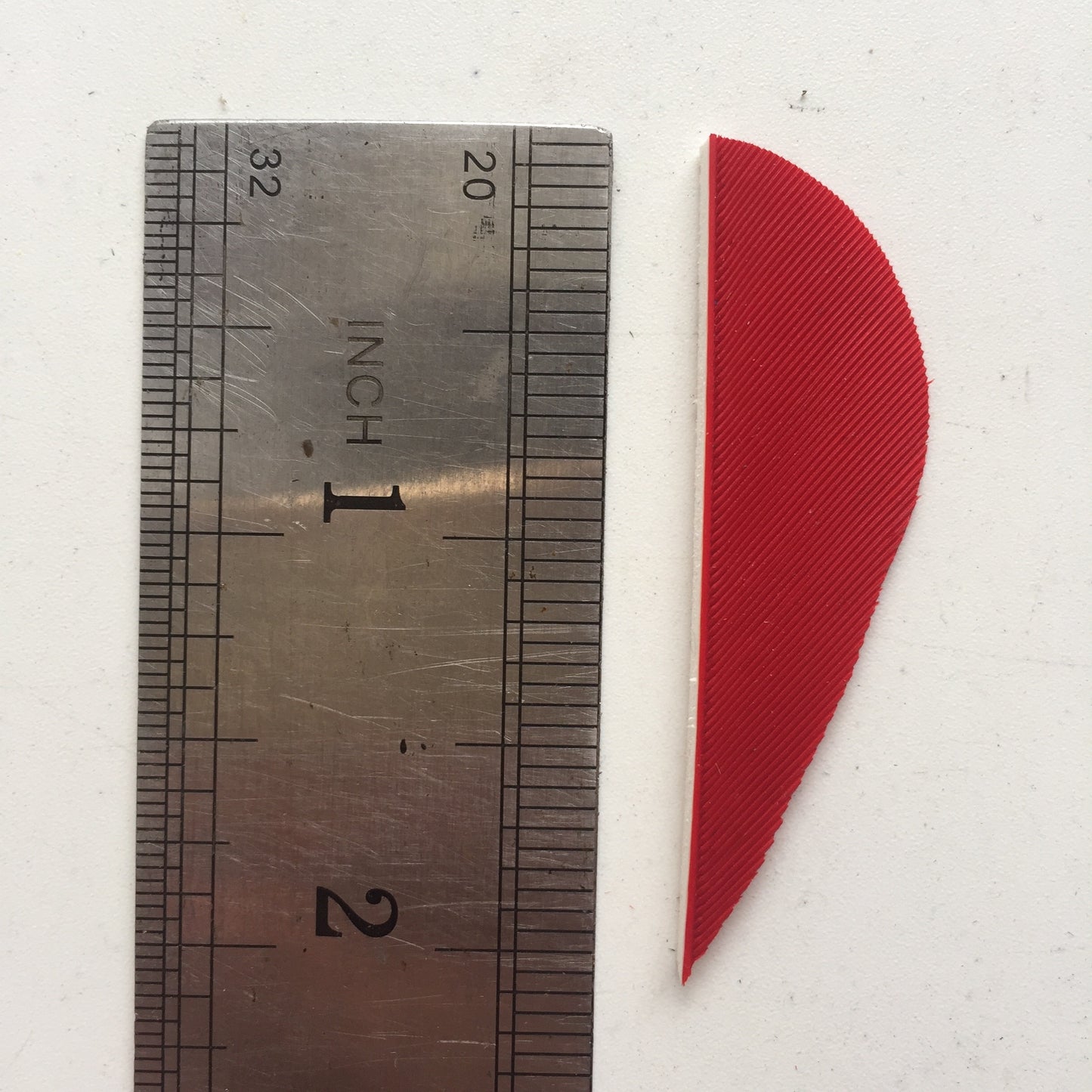 2 Inch Parabolic Turkey Feather Arrow Fletching – Solid Color Archery Feathers 50 Pack