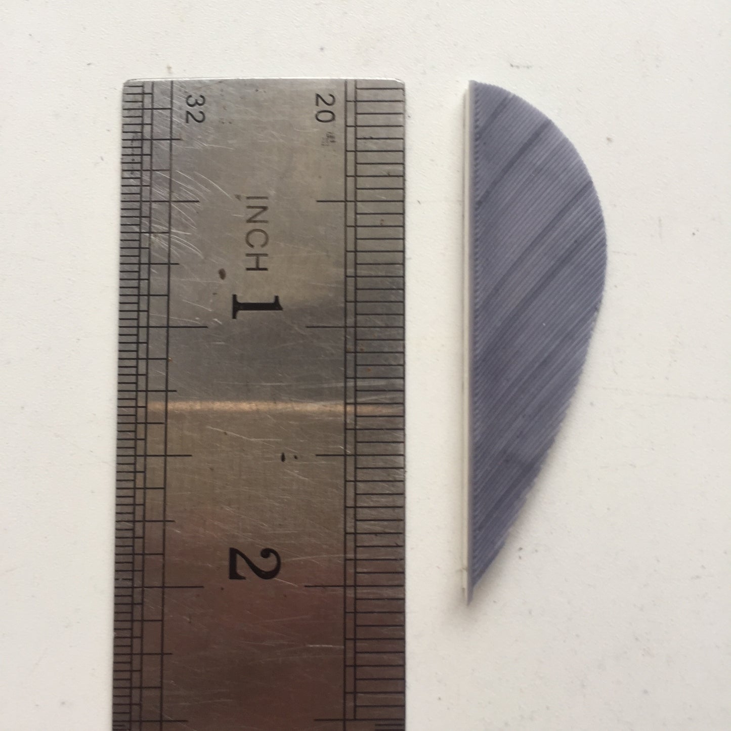 2 Inch Parabolic Turkey Feather Arrow Fletching – Solid Color Archery Feathers 50 Pack