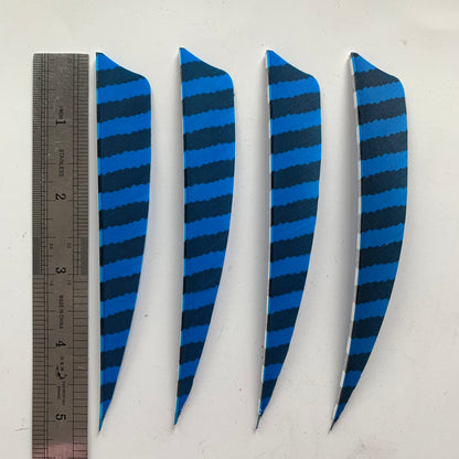 Impennaggi a freccia a righe su un lato ONTFIHS Shield da 5"