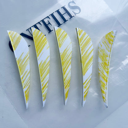 ONTFIHS 2.5 Inch Camo Paracolic – Turkey Feather Fletching