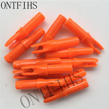 ONTFIHS 100 PCS Push-In Nocks For ID 6.2mm Arrow Shaft