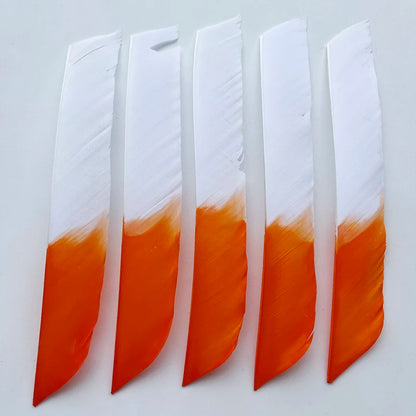 50Pcs  Full Length (7-10 Inch) Archery Fletches Natural Turkey Feathers Hunting Arrow Fletching for Bow DIY Accessories