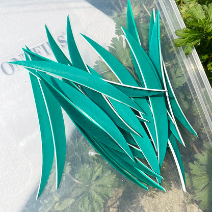 5 Inch Banana Arrow Feathers – Turkey Feather Archery Fletching | ONTFIHS