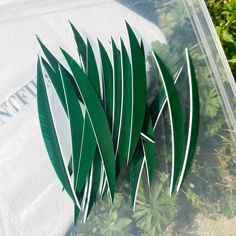 5 Inch Banana Arrow Feathers – Turkey Feather Archery Fletching | ONTFIHS