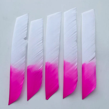 50Pcs  Full Length (7-10 Inch) Archery Fletches Natural Turkey Feathers Hunting Arrow Fletching for Bow DIY Accessories