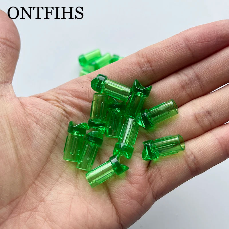 ONTFIHS 100 PCS Push-In Nocks For ID 7.6mm OD 8.8mm Crossbow Arrow Shaft