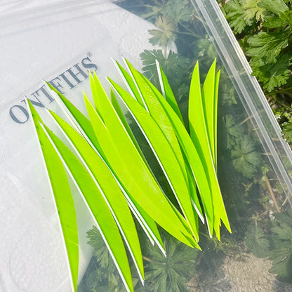 5 Inch Banana Arrow Feathers – Turkey Feather Archery Fletching | ONTFIHS