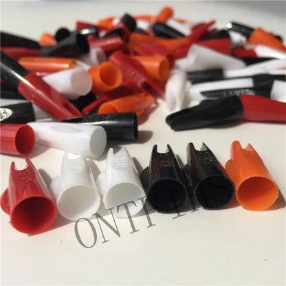 Premium Arrow Nocks 5/16" 11/32" – 100Pcs for Traditional Wood Arrows