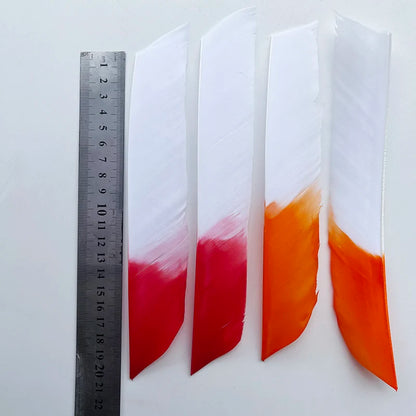 50Pcs  Full Length (7-10 Inch) Archery Fletches Natural Turkey Feathers Hunting Arrow Fletching for Bow DIY Accessories