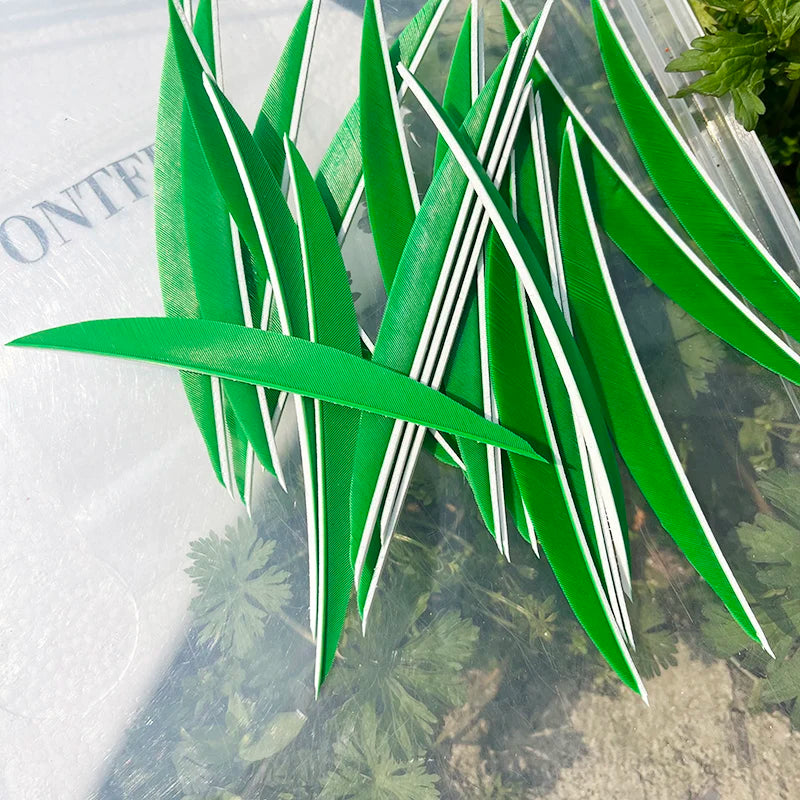 5 Inch Banana Arrow Feathers – Turkey Feather Archery Fletching | ONTFIHS