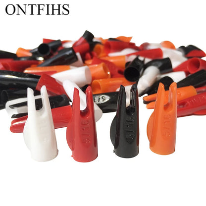 Premium Arrow Nocks 5/16" 11/32" – 100Pcs for Traditional Wood Arrows