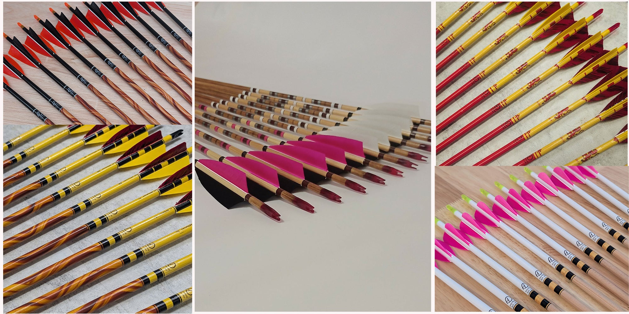 arrow feather fletchings