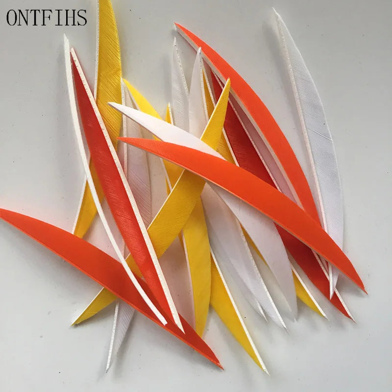 ONTFIHS banana arrow feathers for arrow building
