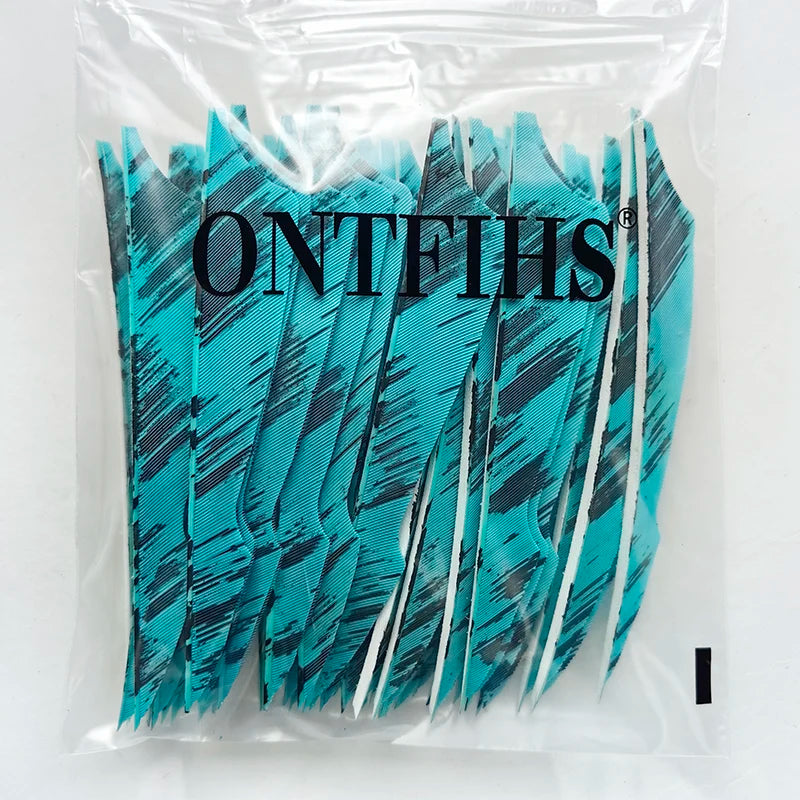 4 inch sting cut arrow feathers for arrow building