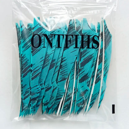 4 inch sting cut arrow feathers for arrow building