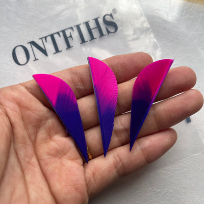 ONTFIHS arrow feathers shield and parabolic