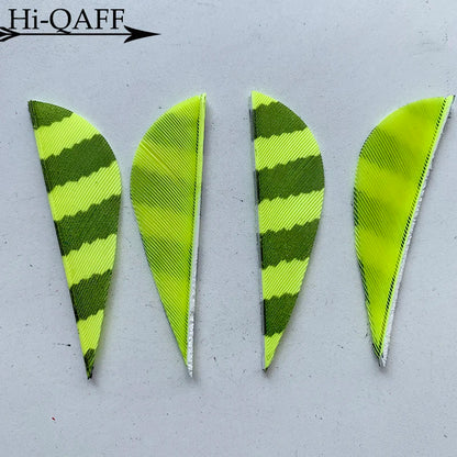 2 inch parabolic arrow feathers for archery