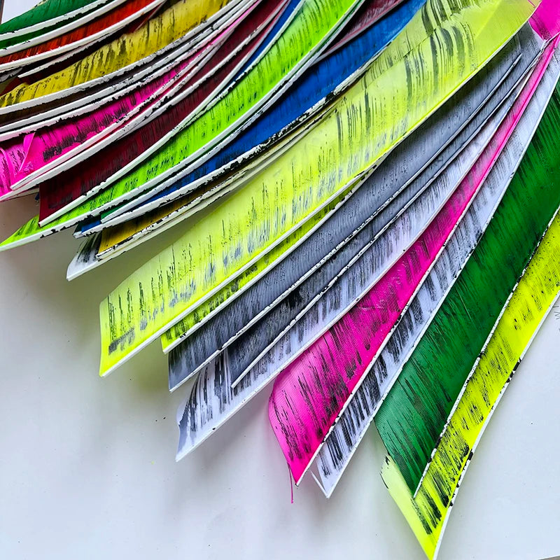 traditional archery turkey feather fletching